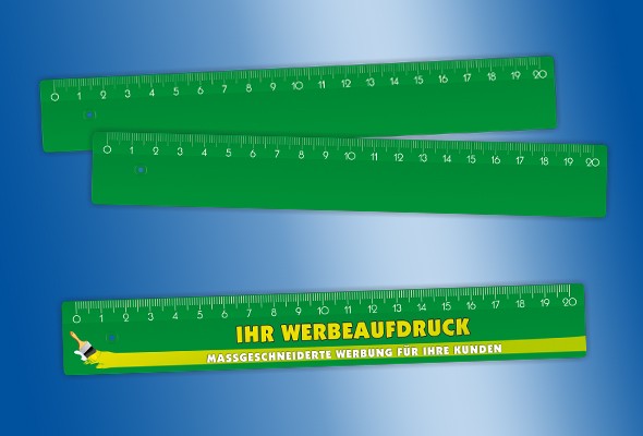 WERBELINEAL 20 cm grün