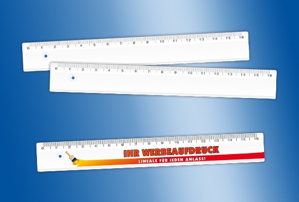 WERBELINEAL 16 cm weiß